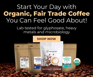 Organic Coffee at Health Ranger Store