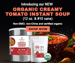 Health Ranger Tomato Soup advertisement